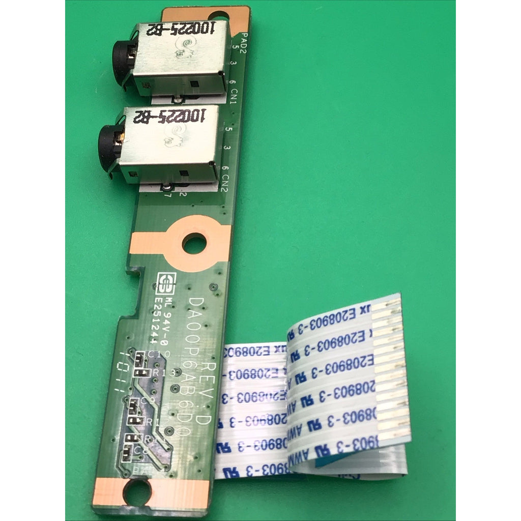 HP Compaq CQ61 G61 G71 Series Audio Board With Cable DA00P6AB6D0 320P6AB0000 167