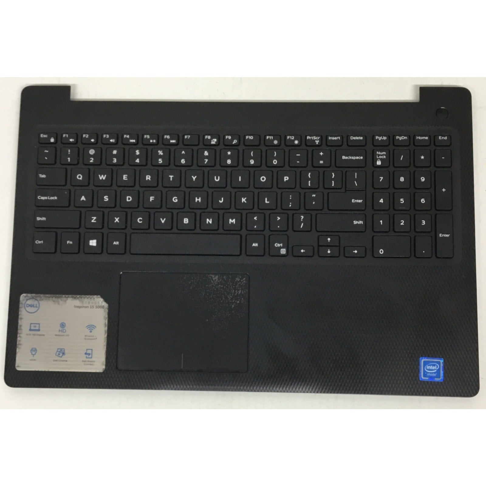 Dell Inspiron 15.6” 3580 Palmrest w/TouchPad Keyboard