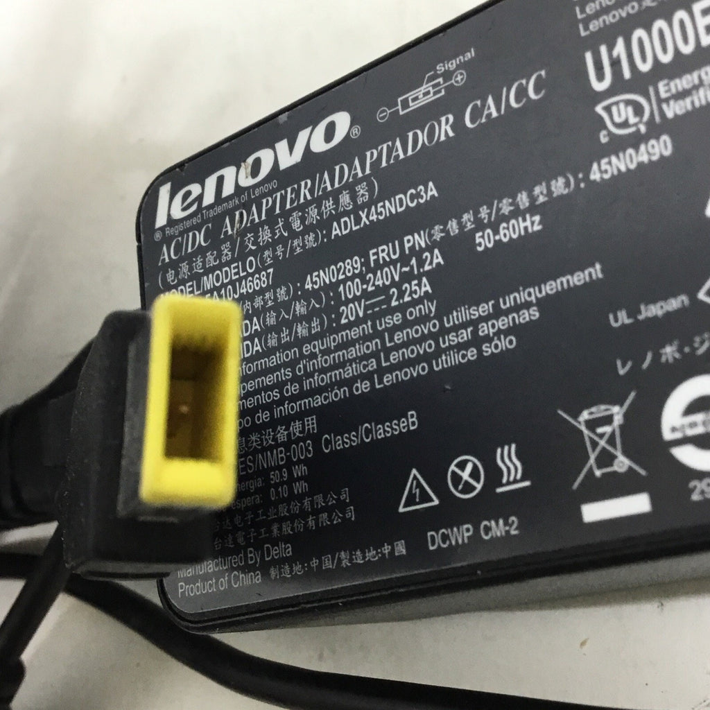 LENOVO ADLX45NDC3A 20V 2.25A 45W Genuine Original AC Power Adapter Charger
