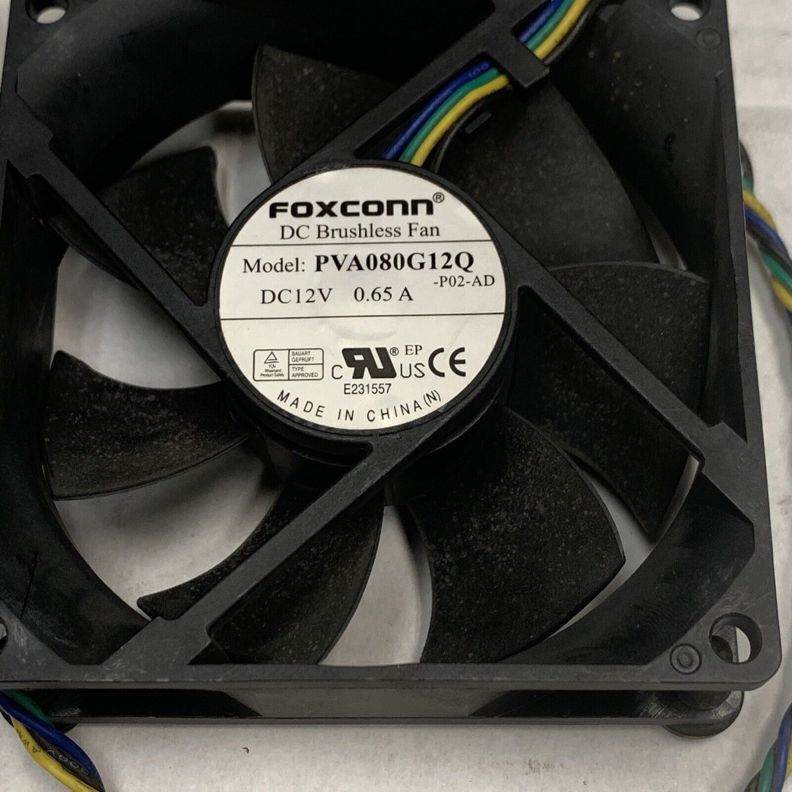 Genuine Lenovo ThinkCentre M800 Desktop Cooling Case Fan 45K6530 PVA080G12Q