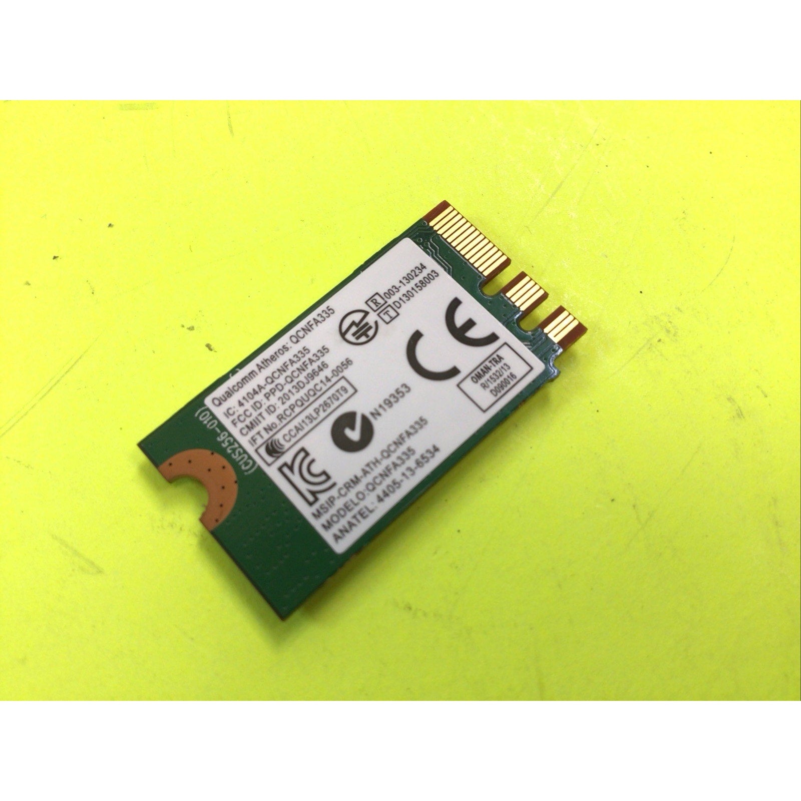 Intel Dell DW1707 Mini Ngff WiFi Wireless BlueTooth 4.0 Card JY0YN 0JY0YN