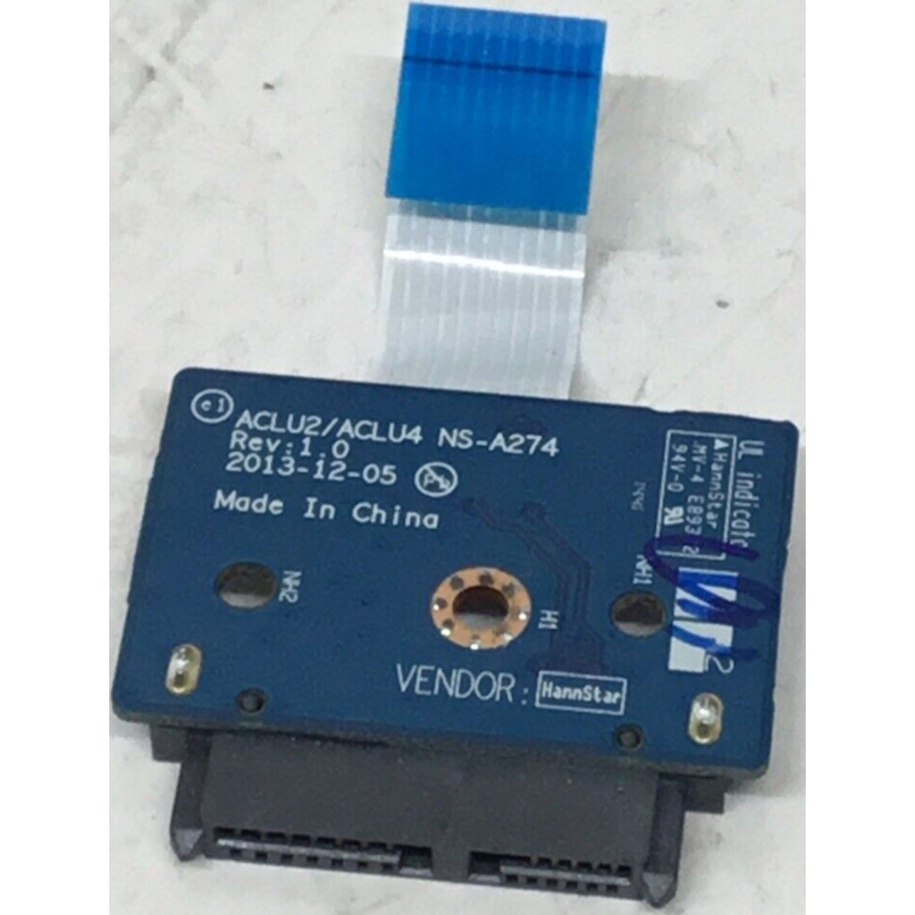 LENOVO G50-80 DVD CONNECTOR BOARD W/ CABLE LAPTOP NS-A274 -