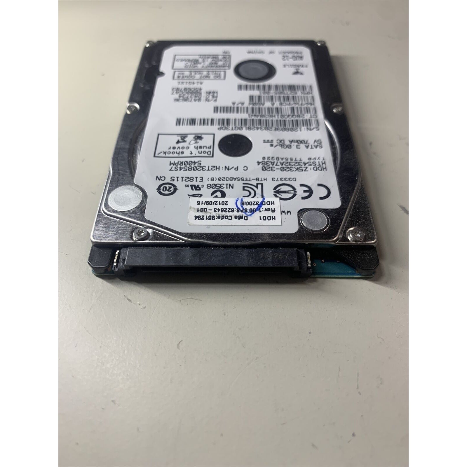 Hitachi 320GB 5400RPM 2.5" SATA Laptop Hard Drive HTS543232A7A384 Z5K320-320