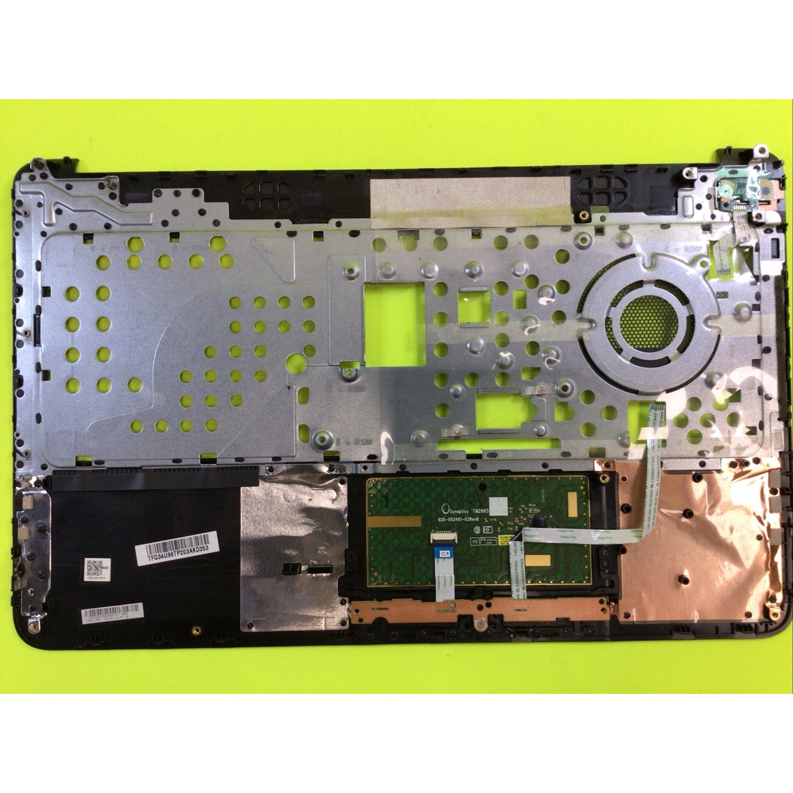 HP 15-F222WM Palmrest Touchpad Assembly