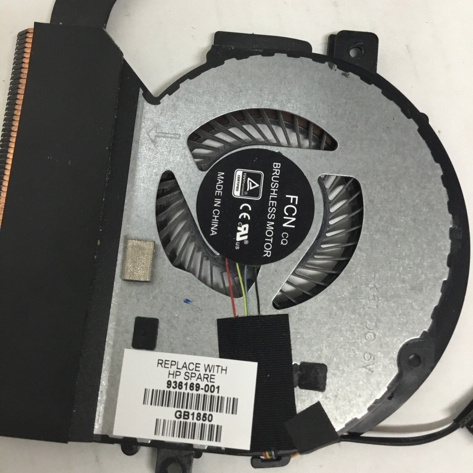 HP Envy x360 15m-bp111dx 15m-bp Cooling Fan + HeatSink 936169-001 4600BX0W0001
