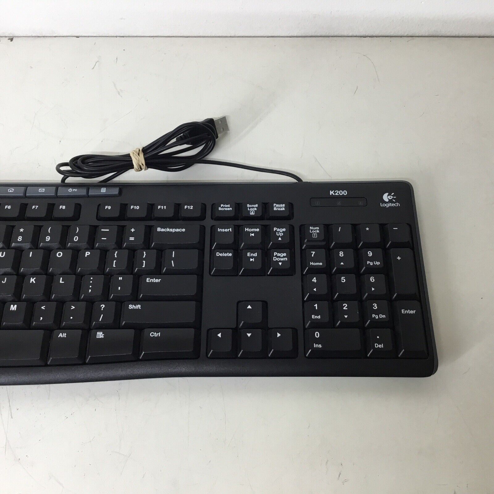 Logitech K200 Wired USB Keyboard 820-003180 Y-U0011