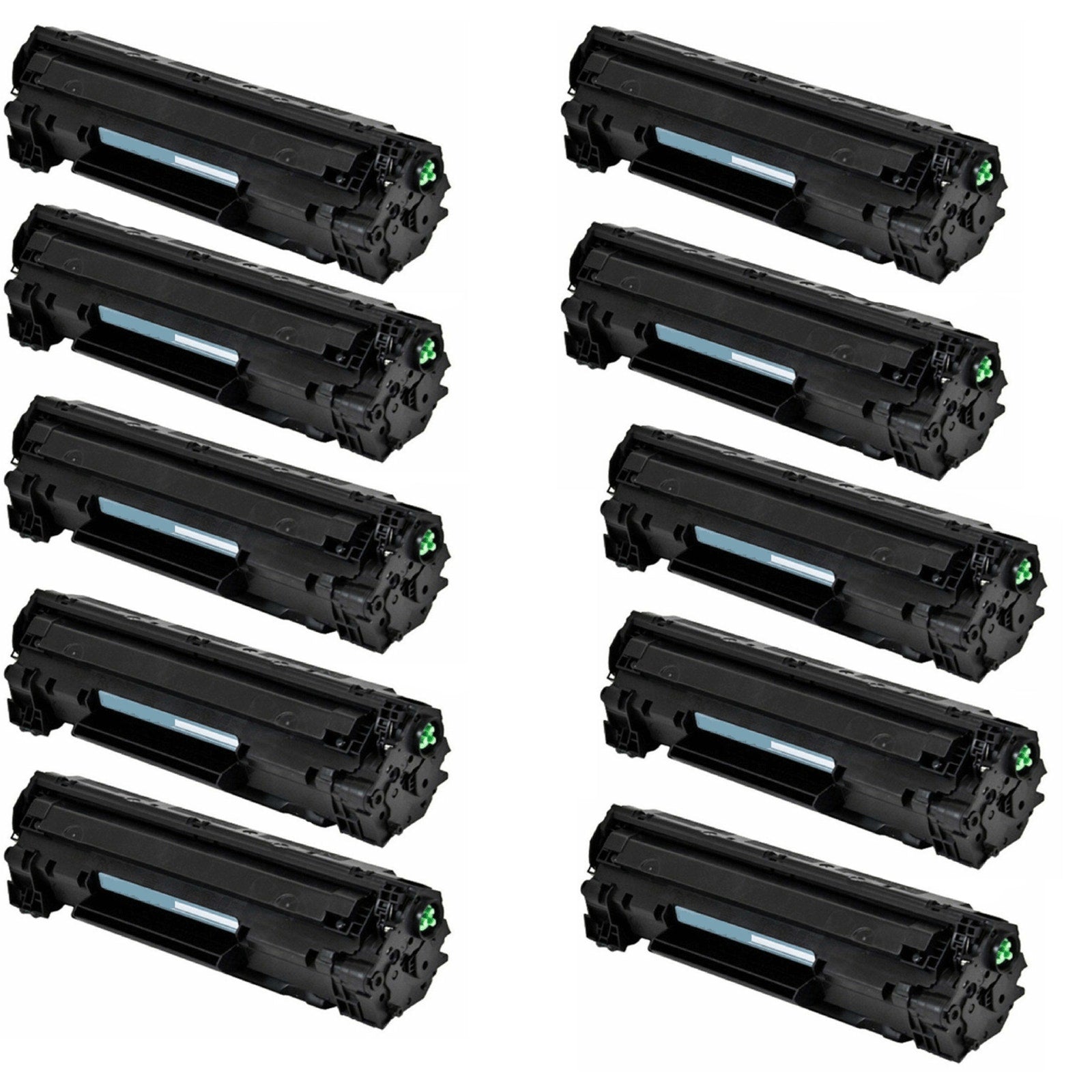 10 Pack LOT Q2612A Laser Toner Cartridge For HP 12A LaserJet 1010 1012 1018 1020