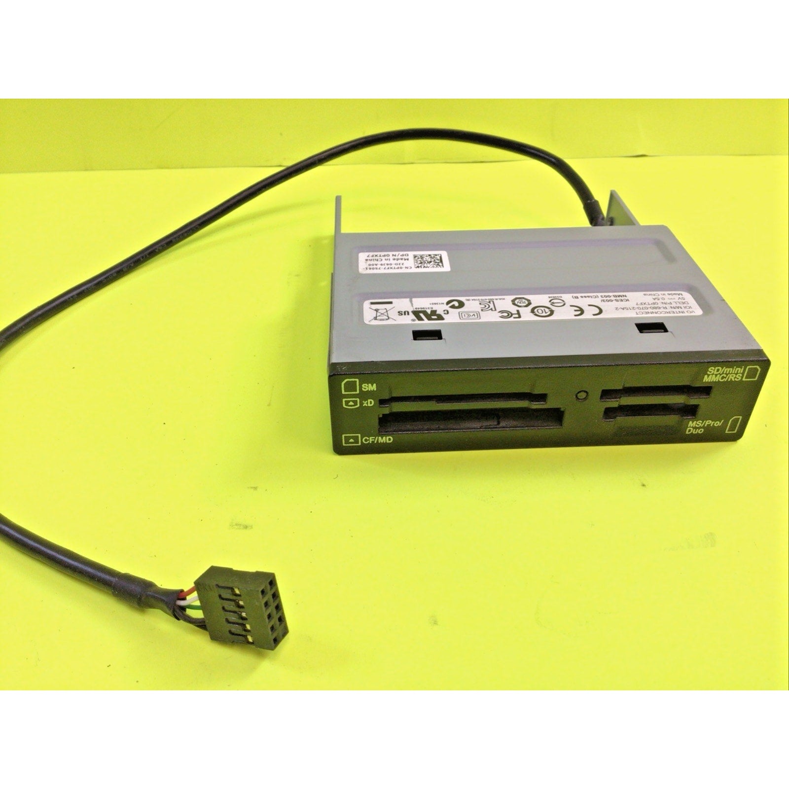 Dell Inspiron 560 Desktop Computer Card Reader CN-0PTXF7 0PTXF7