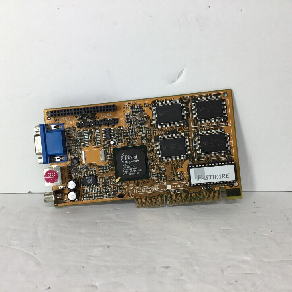 Trident AG210G 3DImage9850 AGP GPU Fastware