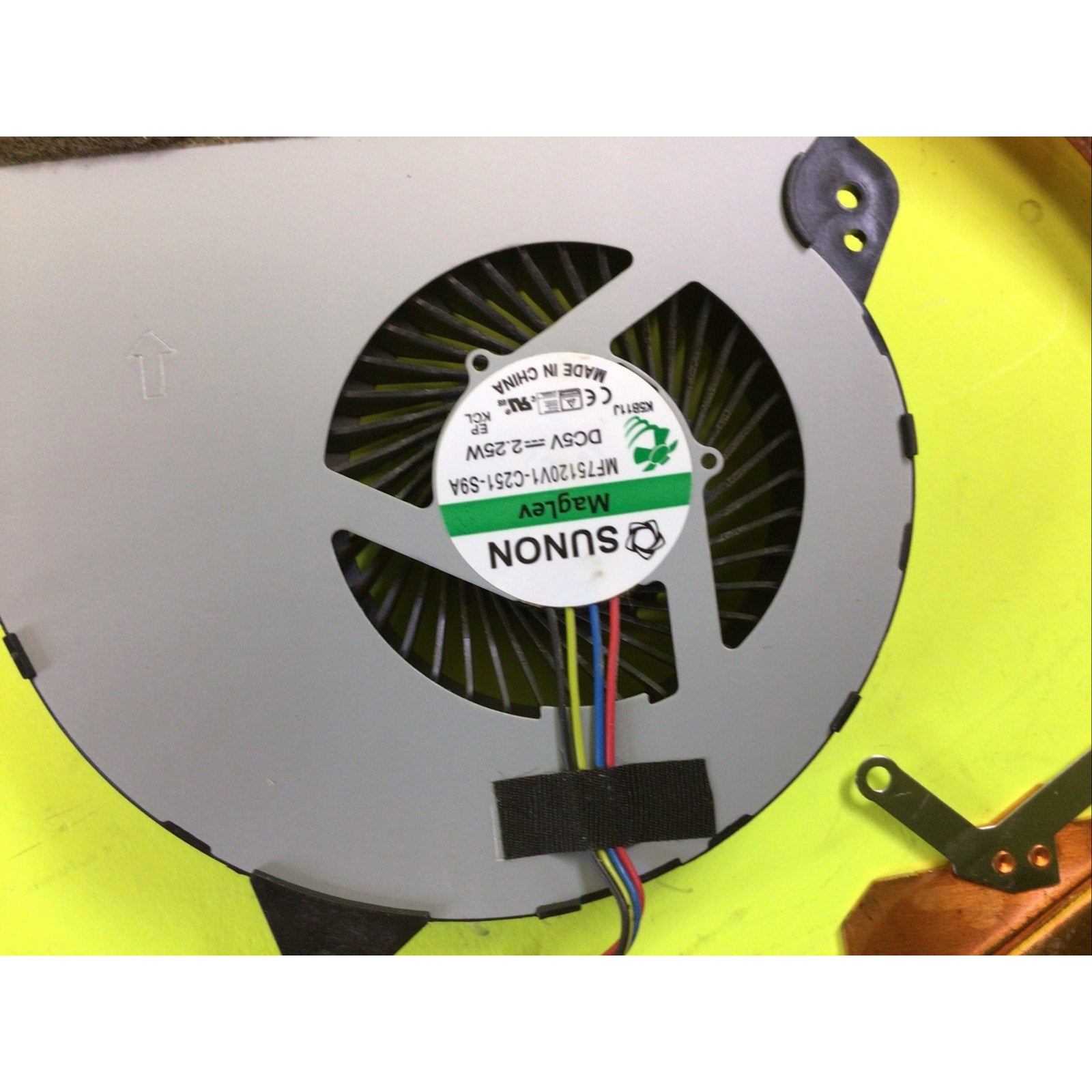 Asus GL552VW Series Heat Sink and Fan