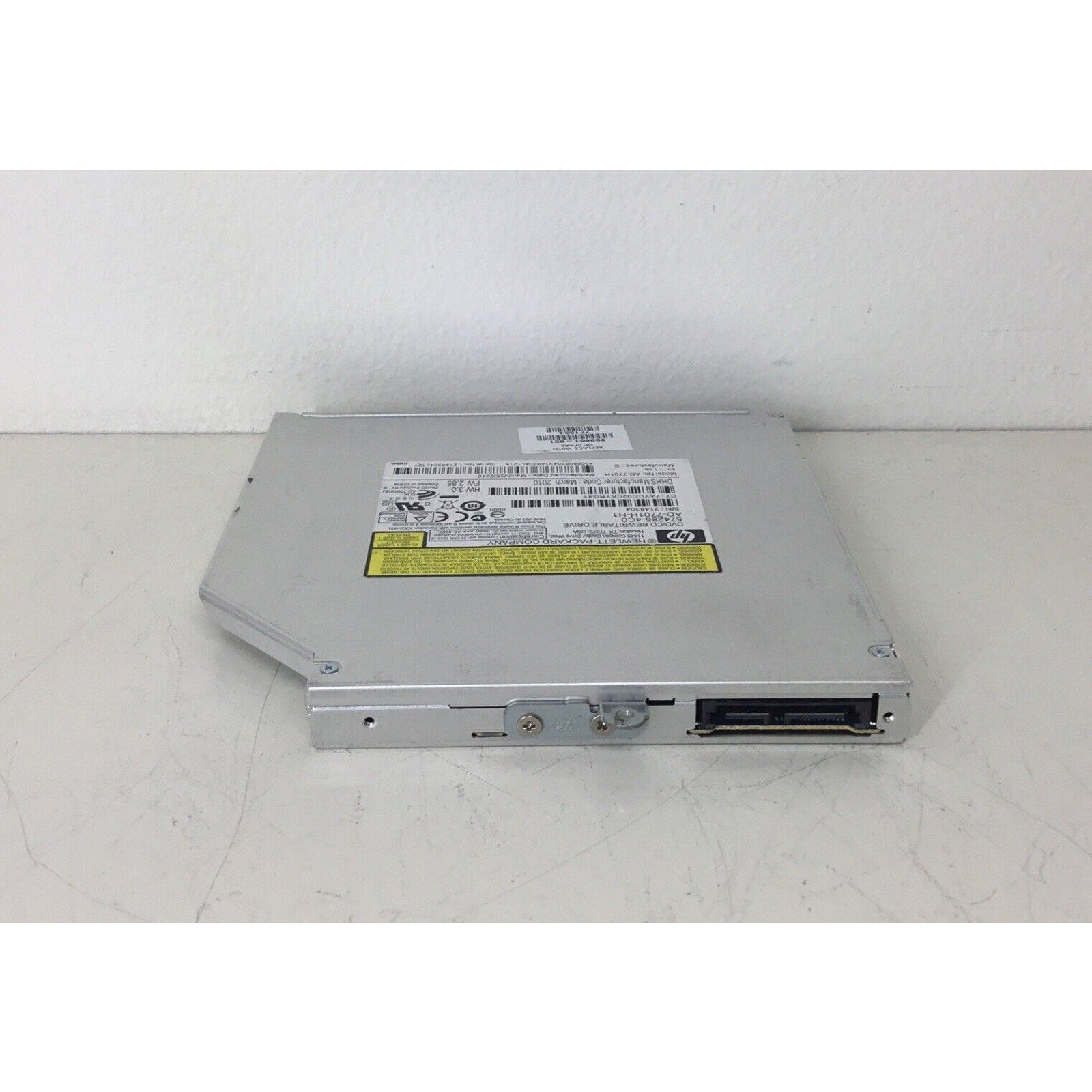 HP Laptop DVD/CD Rewritable Drive 574285-4C0 AD-7701H-H1