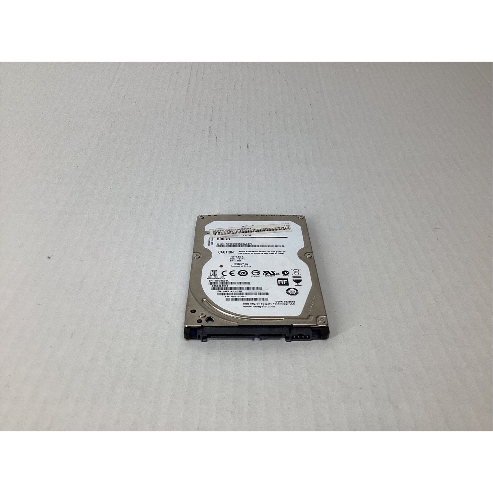 ST500LT012 Seagate Momentus Thin 500GB 2.5" SATA 3GB/s Hard Drive