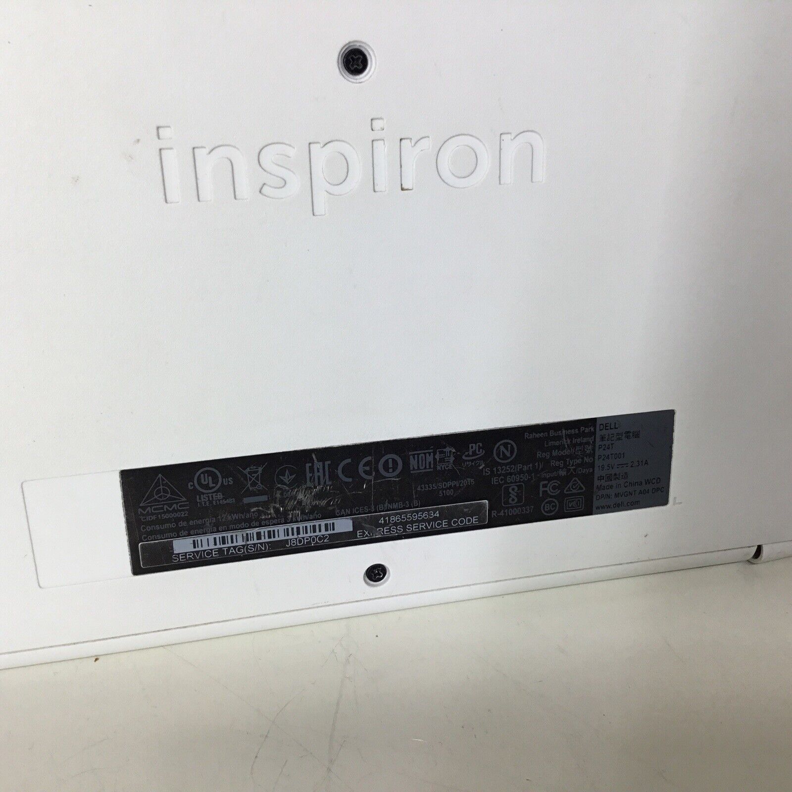 Dell Inspiron 11 3000 P24T Laptop Notebook Computer - For Parts (READ)