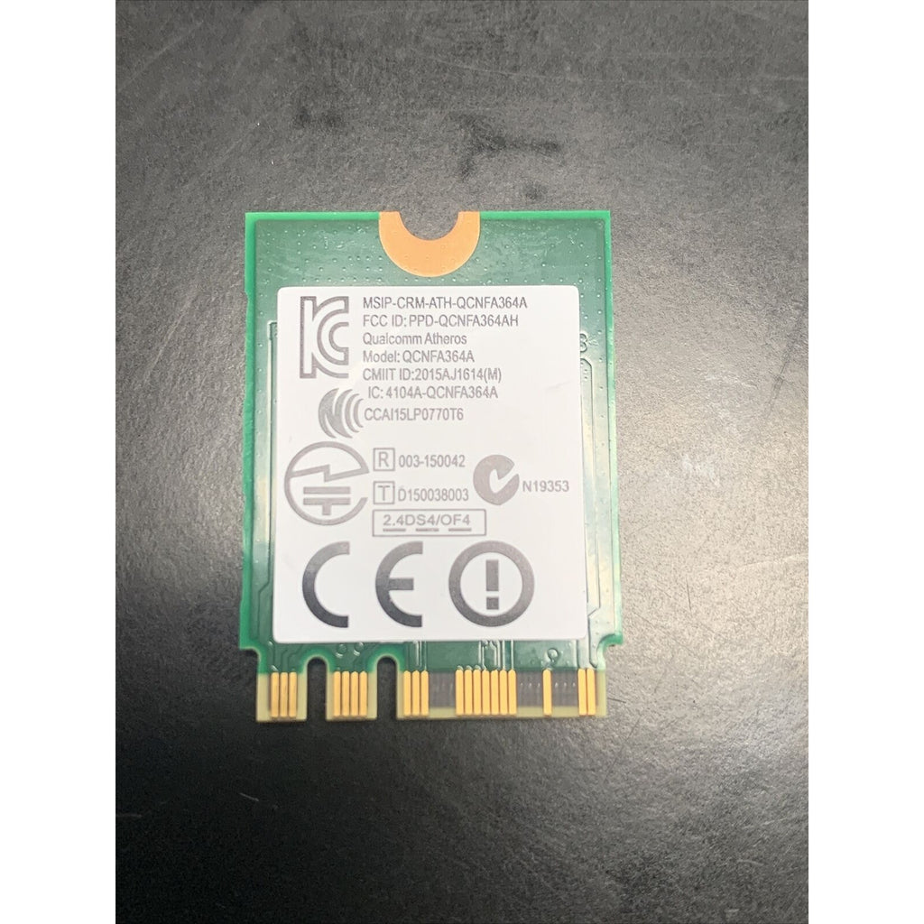 QUALCOMM ATHEROS QCNFA364A NGFF M.2 2230 WLAN BLUETOOTH 4.1 WIFI CARD T77H643.01
