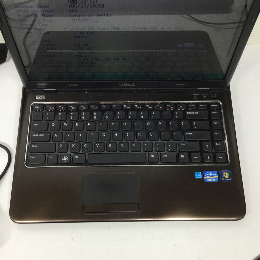 DELL INSPIRON 14Z-N411Z - FOR PARTS - INTEL i3-2350m - READ DESCRIPTION -