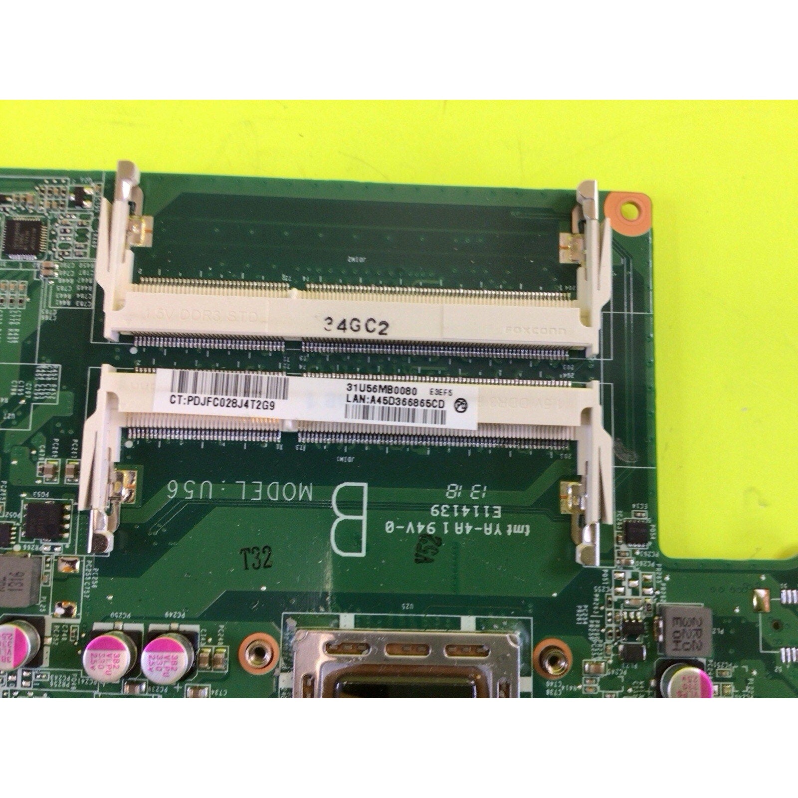 HP Sleekbook 15 Motherboard AMD A6 4455m APU with Radeon Graphics 709174-501