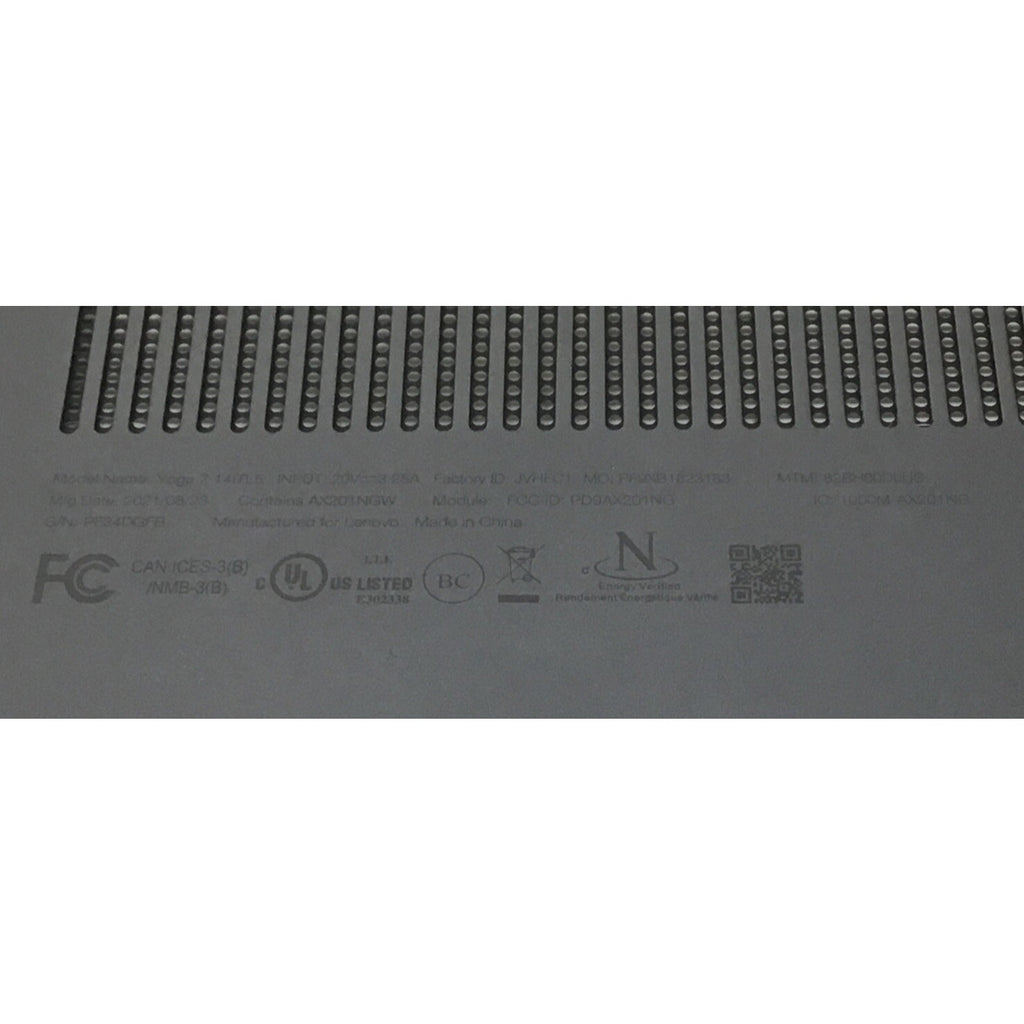 For Lenovo YOGA 7-14ITL5 7-14 Bottom Base Cover Lower Case 5CB1A08849 Gray