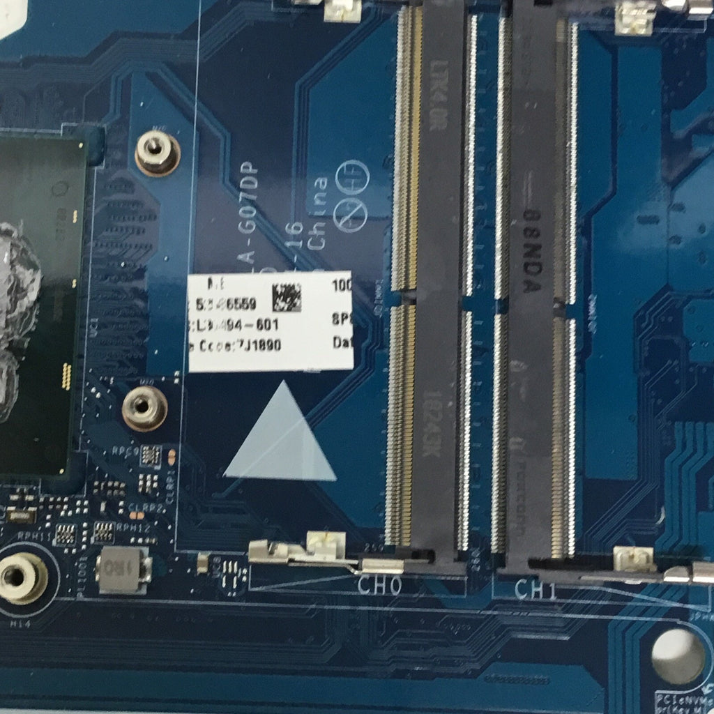 LA-G07DP HP MOTHERBOARD INTEL I7-7200U 15-da0085od