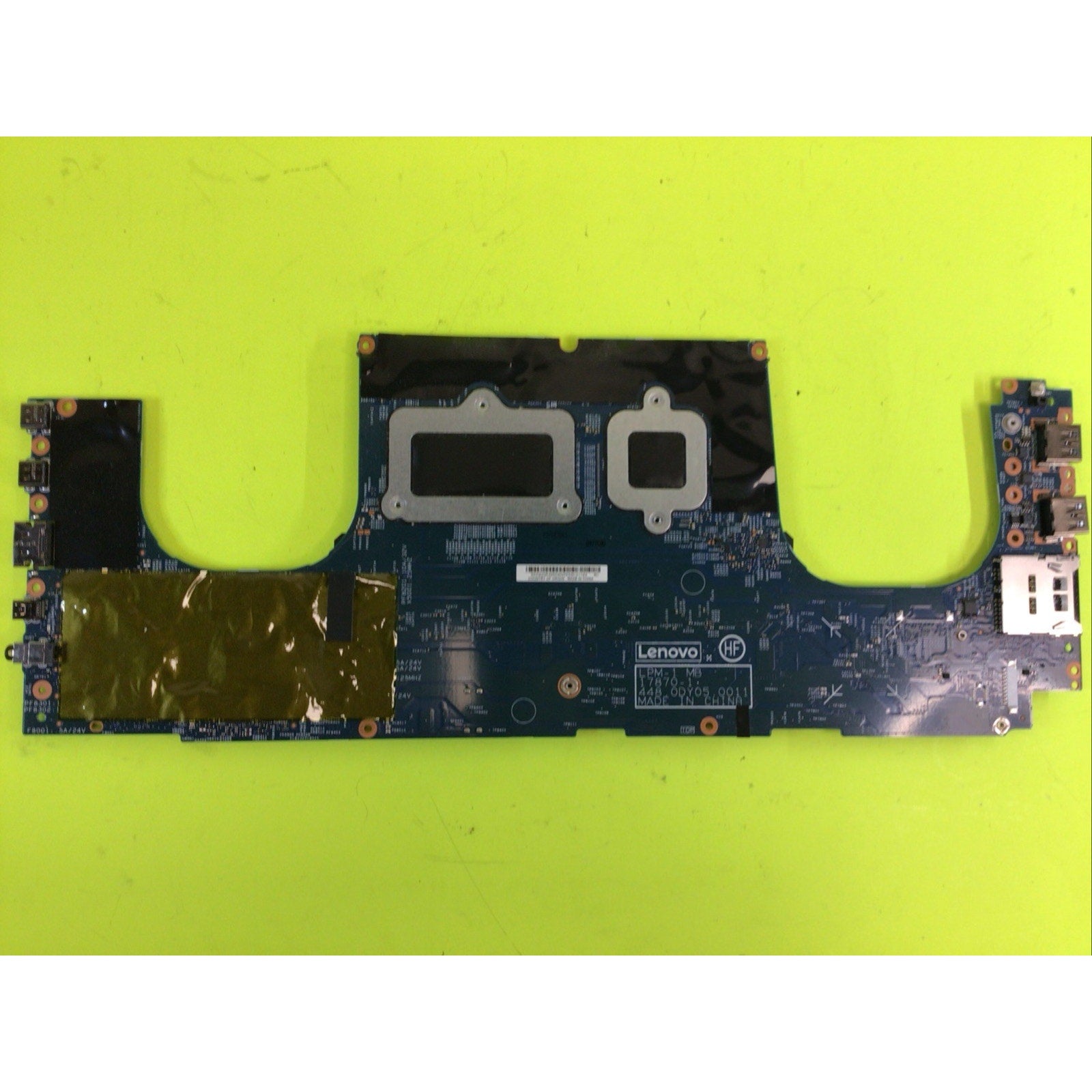 Lenovo Thinkpad X1 Extreme 1st Gen i7-8750H GTX1050Ti 4G Motherboard 01YU697