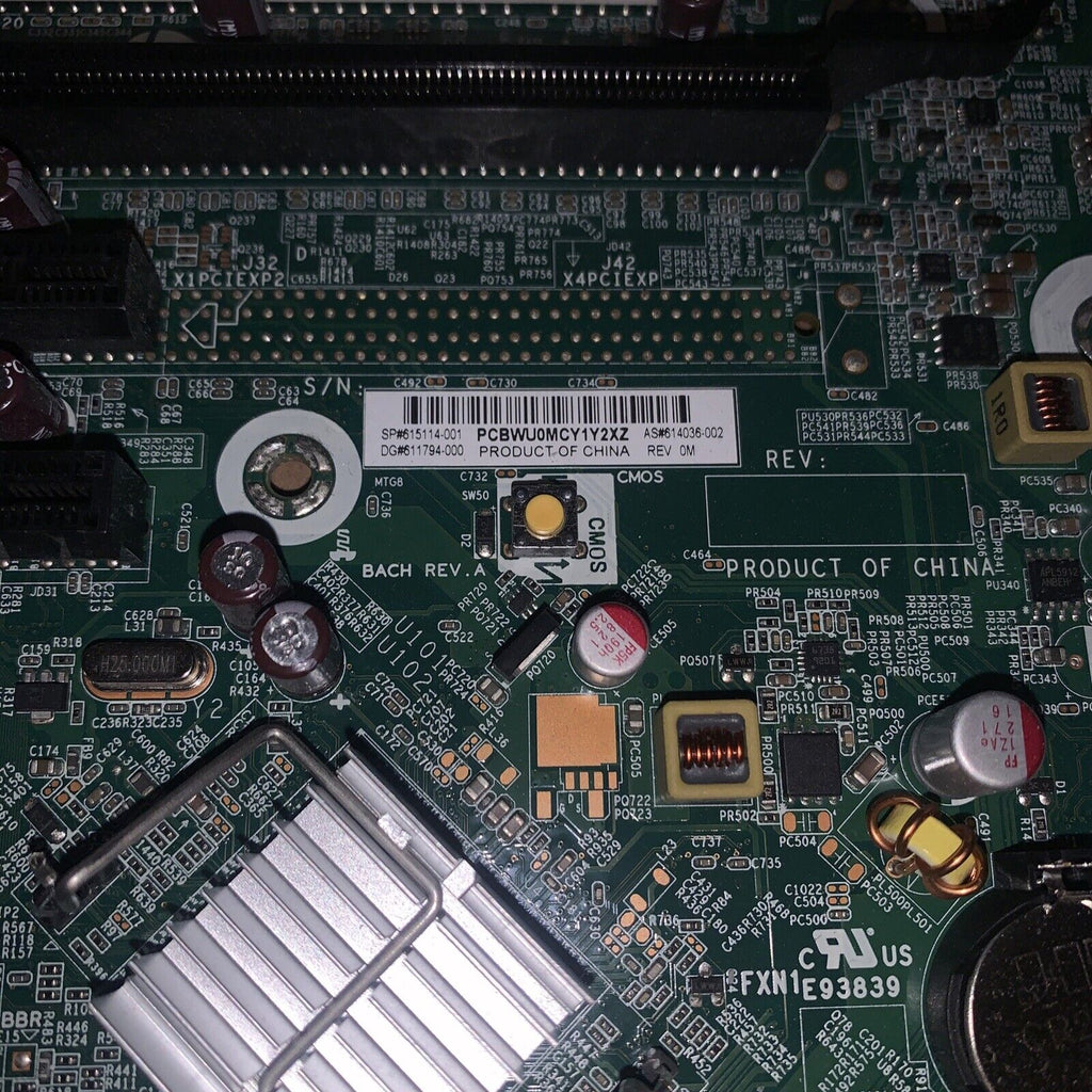 HP Compaq 6200 6300 Pro SFF Motherboard 615114-001 LGA 1155 DDR3 System Board