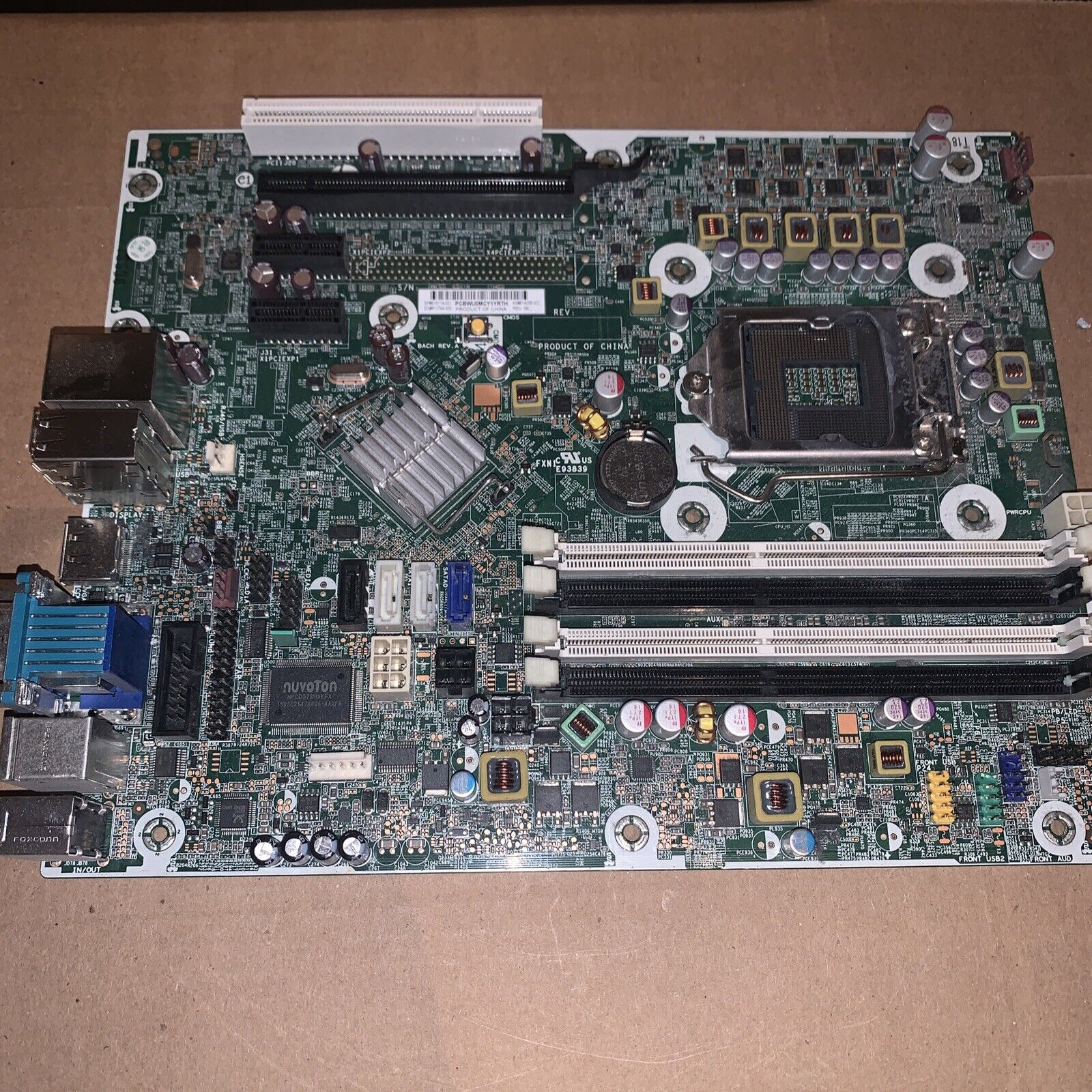 HP 6200 SFF 615114-001 611794-000 614036-002 Motherboard Only - No IO Shield