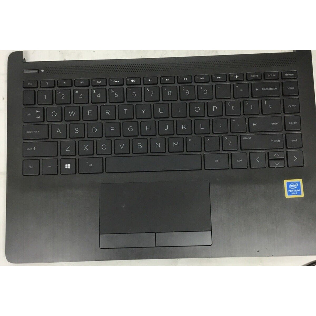 Parts Only HP Pavilion 14-CF1011DS Grey Palmrest Keyboard Touchpad L24818-001