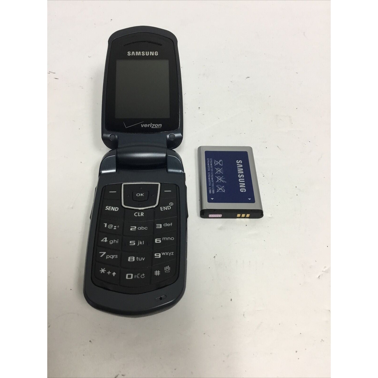 *FOR PARTS* Samsung Smooth SCH-U350 - Blue ( Verizon ) Cellular Flip Phone