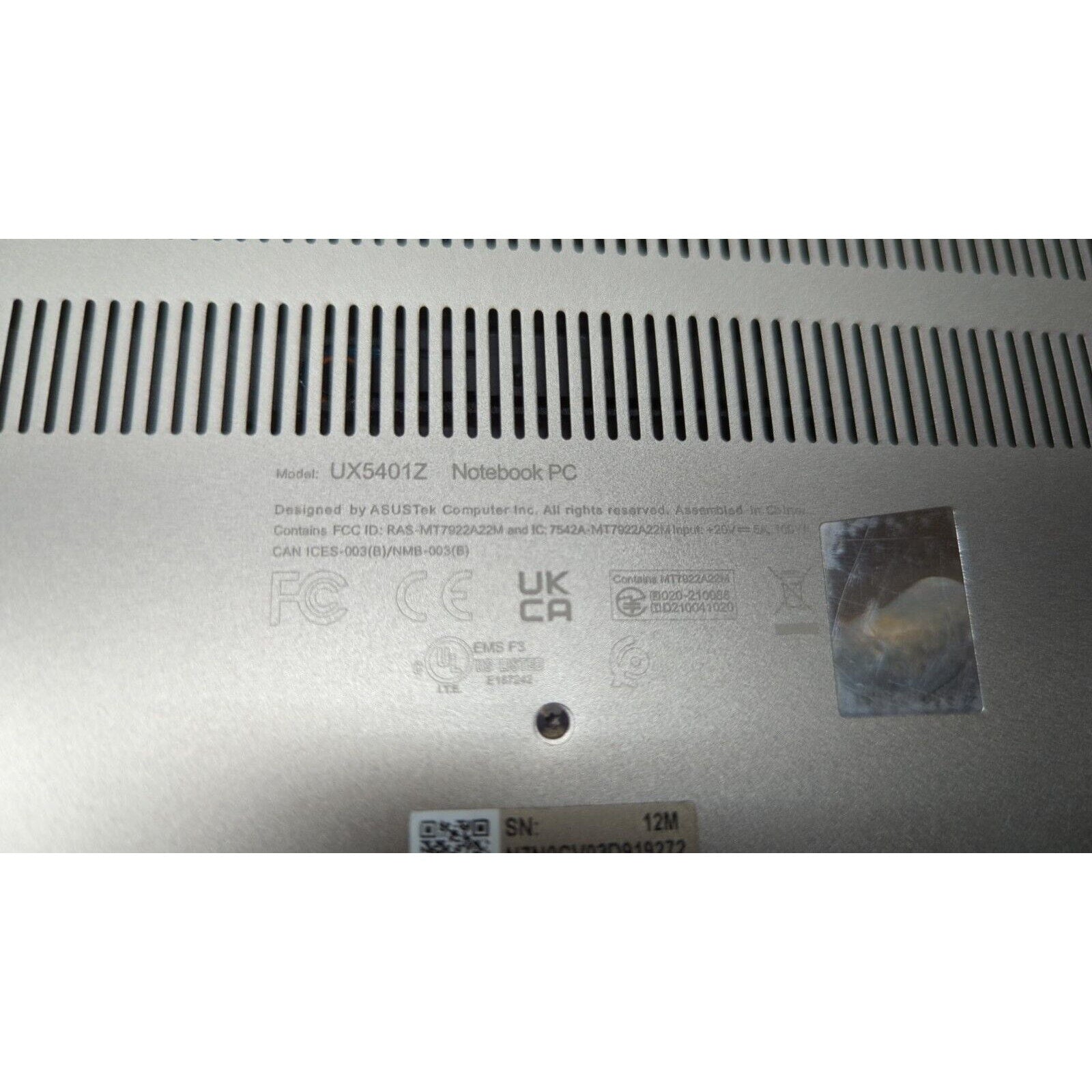 Asus Zenbook 14X OLED Space Edition i9-12900H 32GB RAM 1TB SSD - UX5401ZAS-XS99T