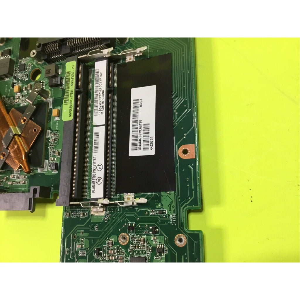 Lenovo ThinkPad SL500 Motherboard 42W7891 w/Intel Core 2 P8400