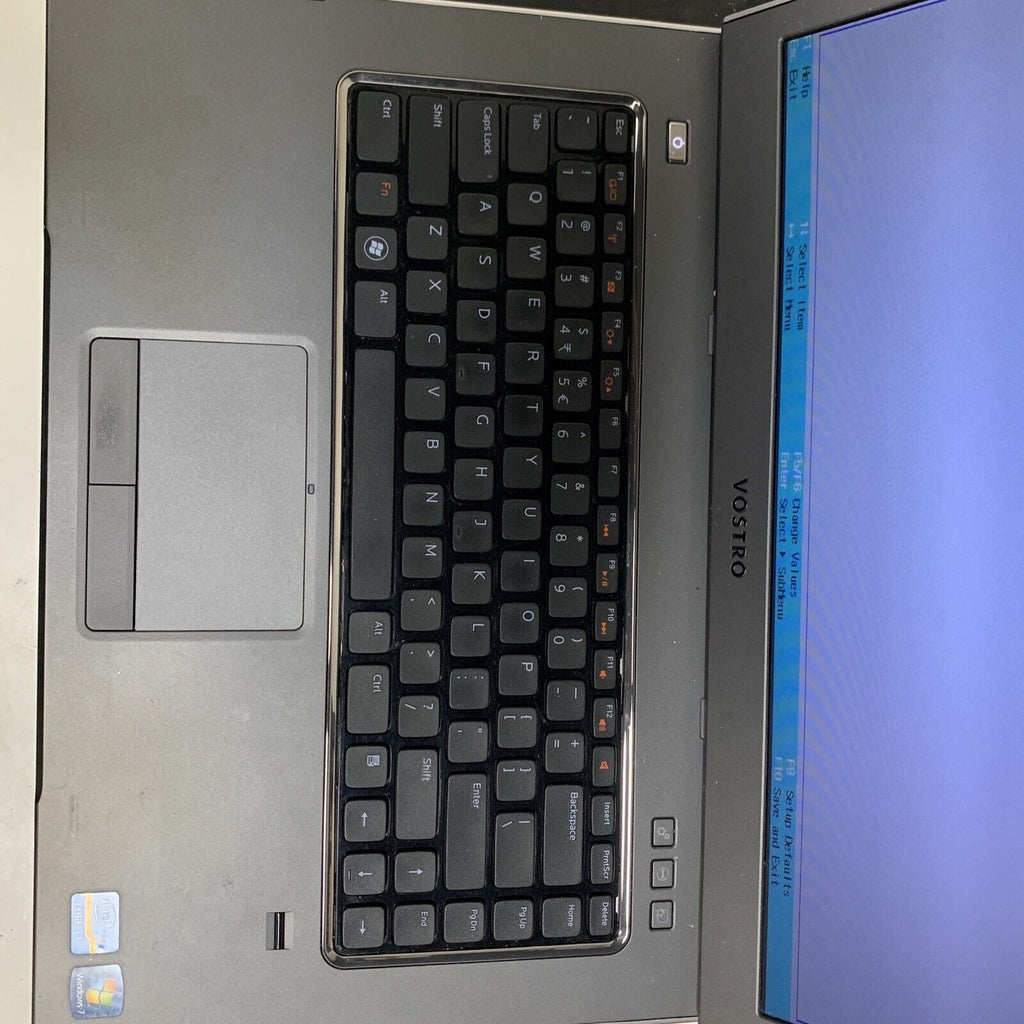 Dell Vostro 3560 15.6” Laptop i3-2370M 2.40 GHz 4GB 500GB SSD HDD Win10 W/ Cord