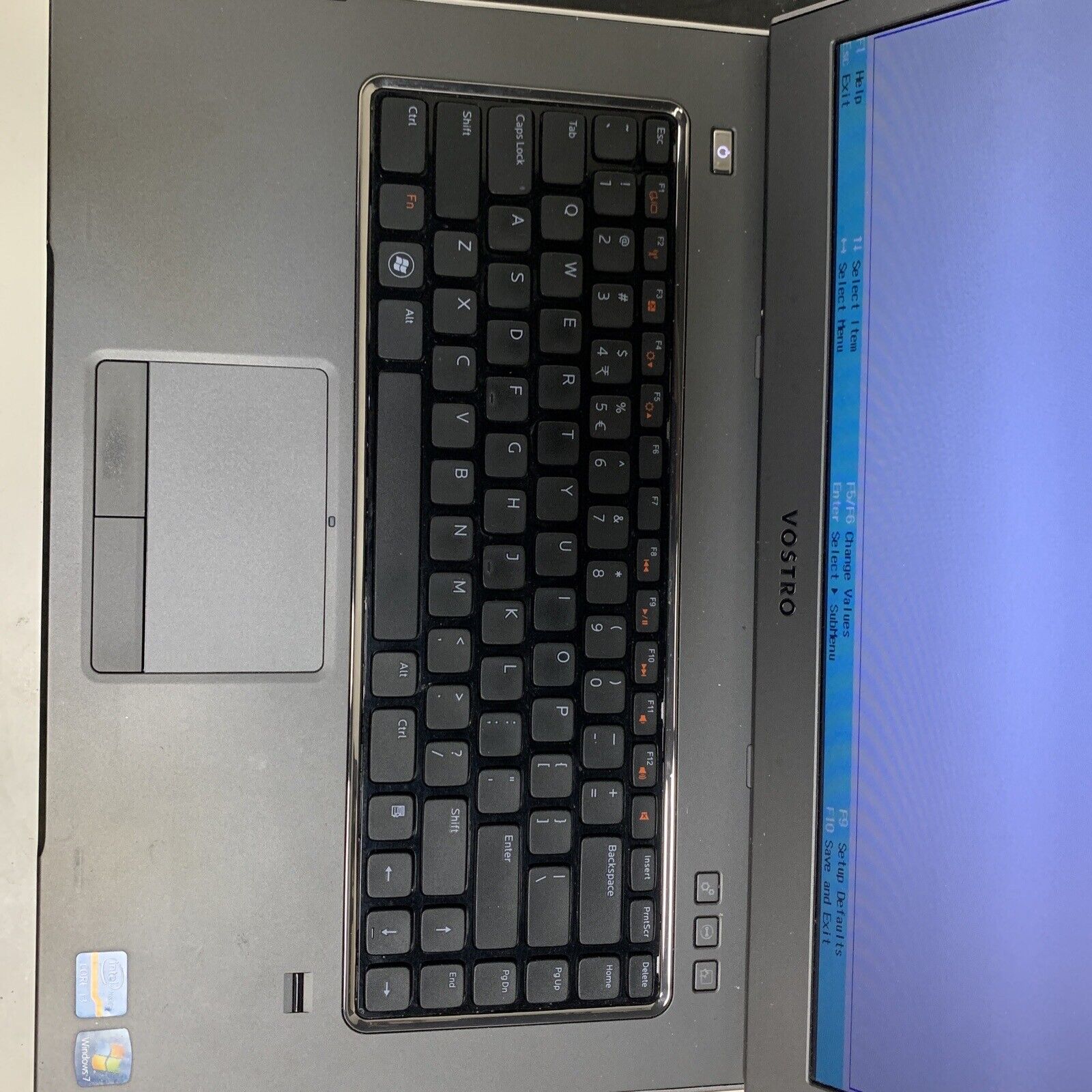 Dell Vostro 3560 15.6” Laptop i3-2370M 2.40 GHz 4GB 500GB SSD HDD Win10 W/ Cord