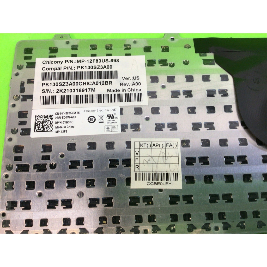 Dell 15-3521 3537 15R-5521 5537 laptop Keyboard MP-12F83US-698 V137325AS