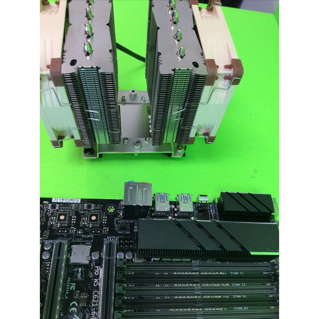 ASUS Pro WS C621-64L SAGE Motherboard Intel C621 LGA 3647 DDR4 w/CPU HEATSINK