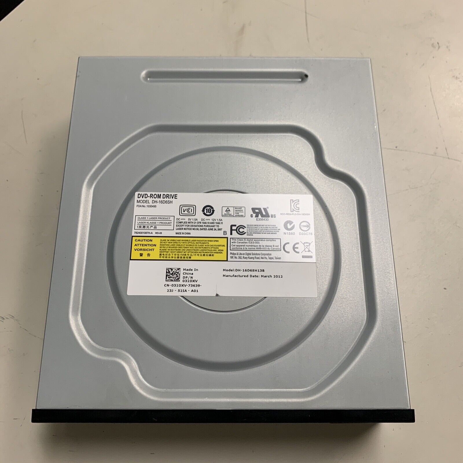 Lite-On DH-16D6SH Genuine Dell DVD-ROM Drive 32DXV 032DXV
