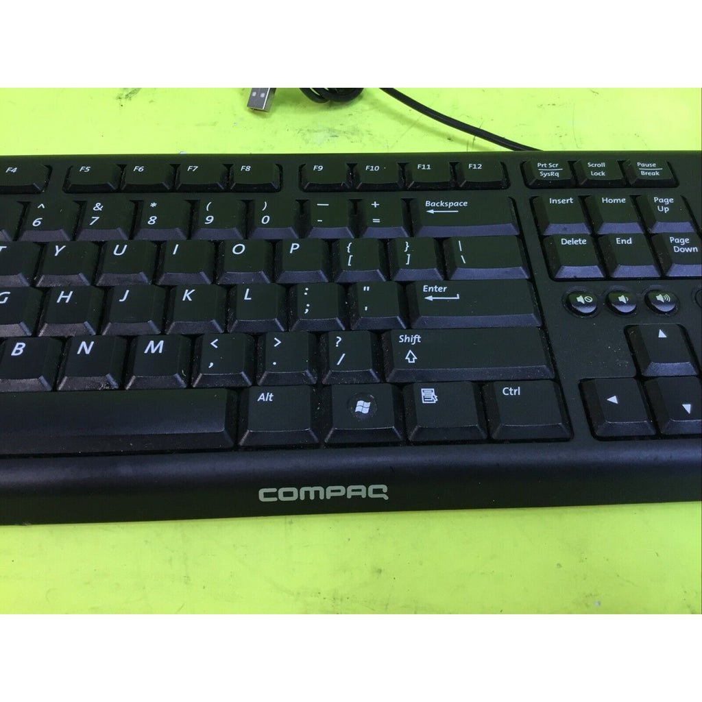 COMPAQ Wired USB Classic Slim Keyboard - 505130-371