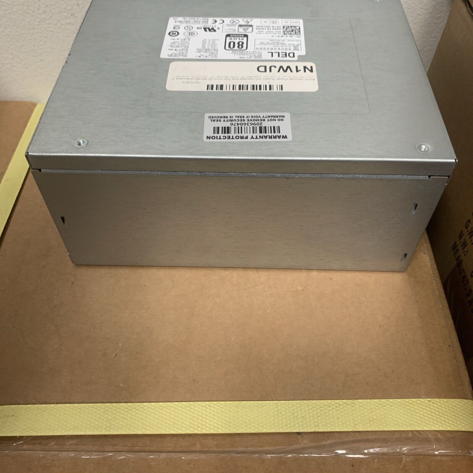 Dell 48Y6D N1WJD 850W PSU Power Supply XPS Alienware Desktop D850EF-00 No Cables