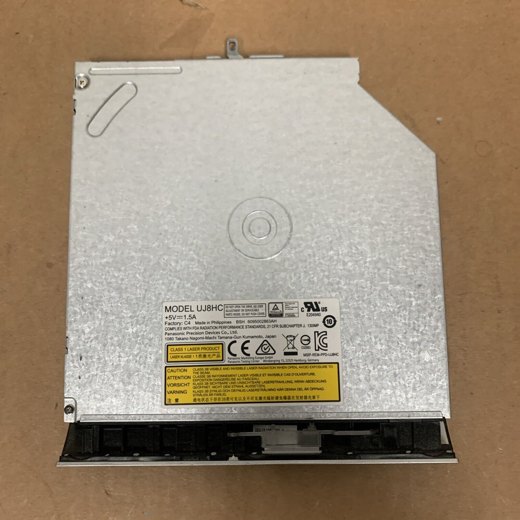 GENUINE Lenovo IdeaPad UJ8HC DVDRW Drive PN: 5DX0G86787 w/ Bezel PN: AP1BJ000500