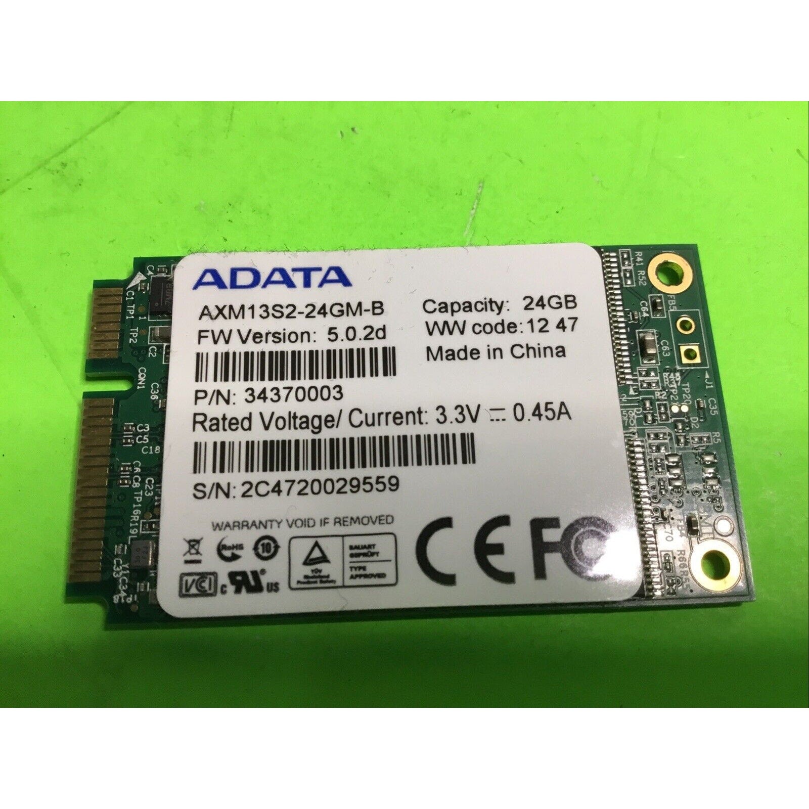 ADATA AXM13S2-24GM-B 24GB Solid State Drive