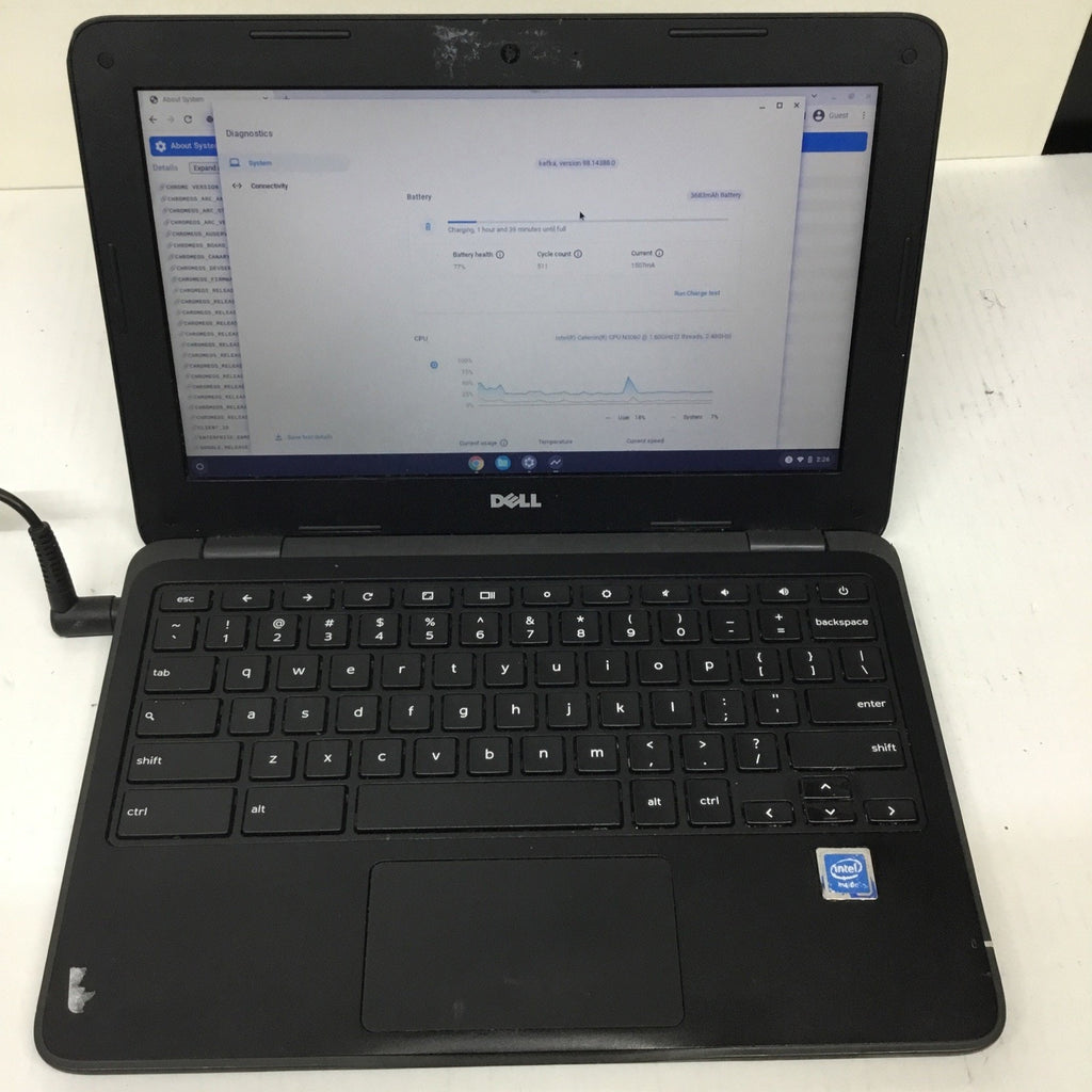 Dell Chromebook Laptop Inspiron 3181 Model P26T