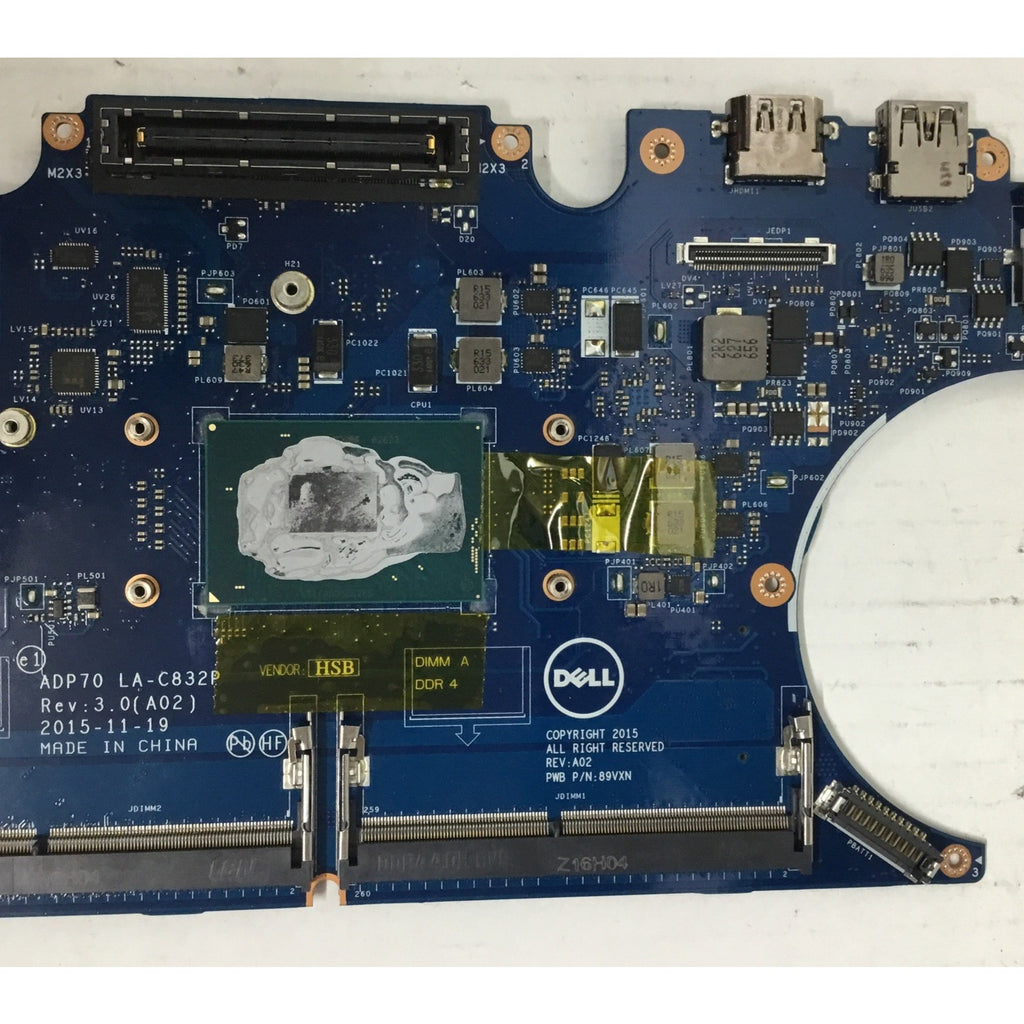 Dell Latitude Motherboard Logic Board Intel Core i5-CN0KP60X1296371K052EA