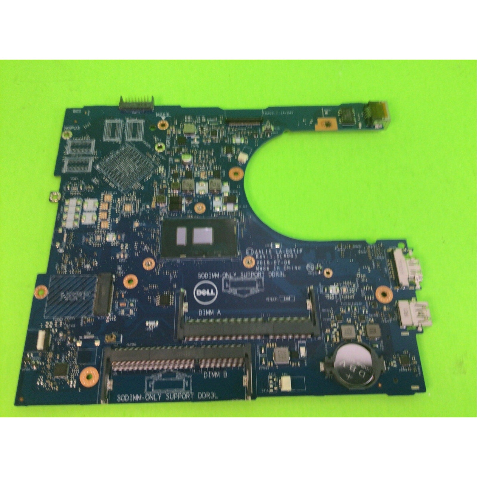 Dell Insprion 5559 5759 Intel i5-6200U 2.30GHz AAL15 LA-D071P Motherboard