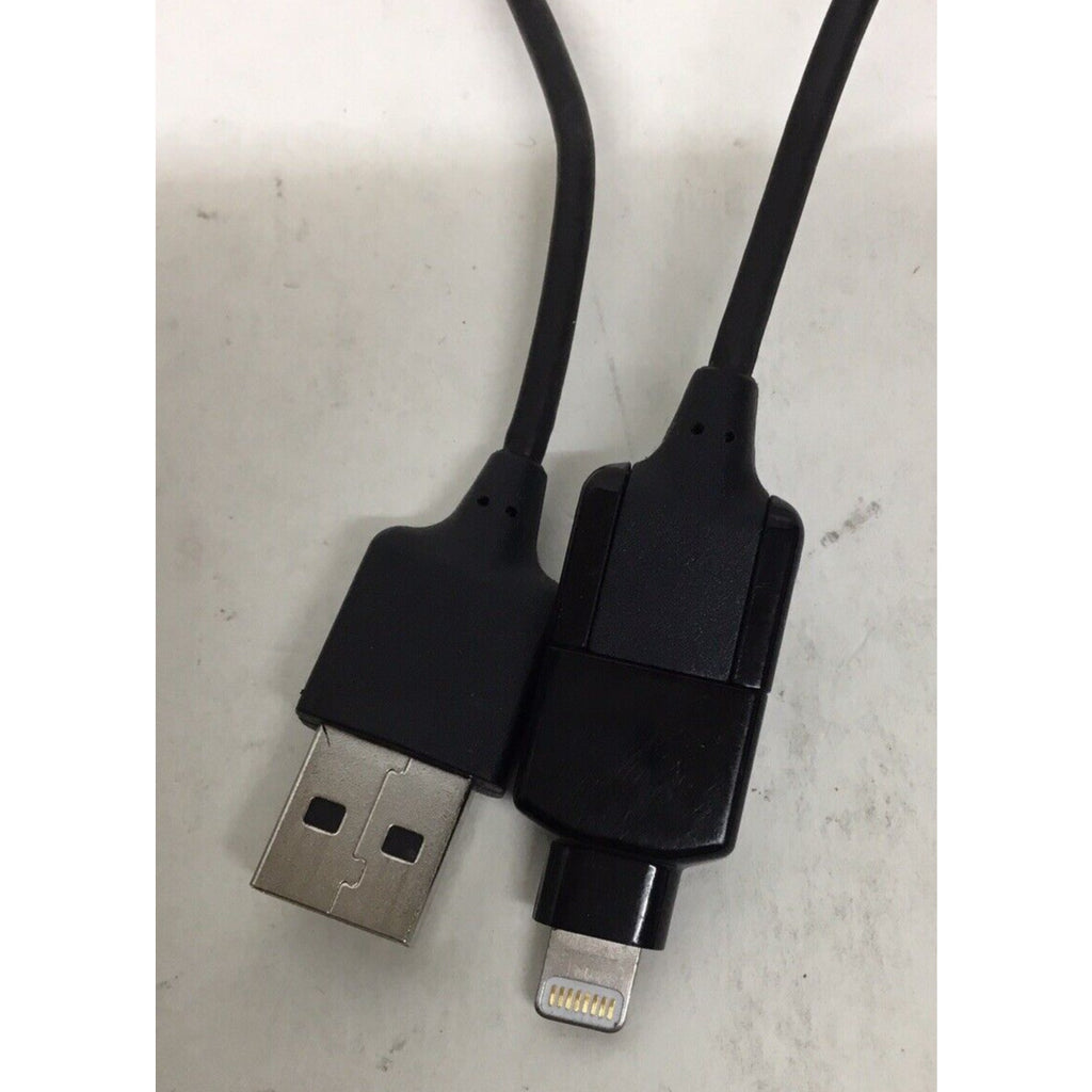 2-in-1 Lightning and Micro USB to USB-A Cable 3ft
