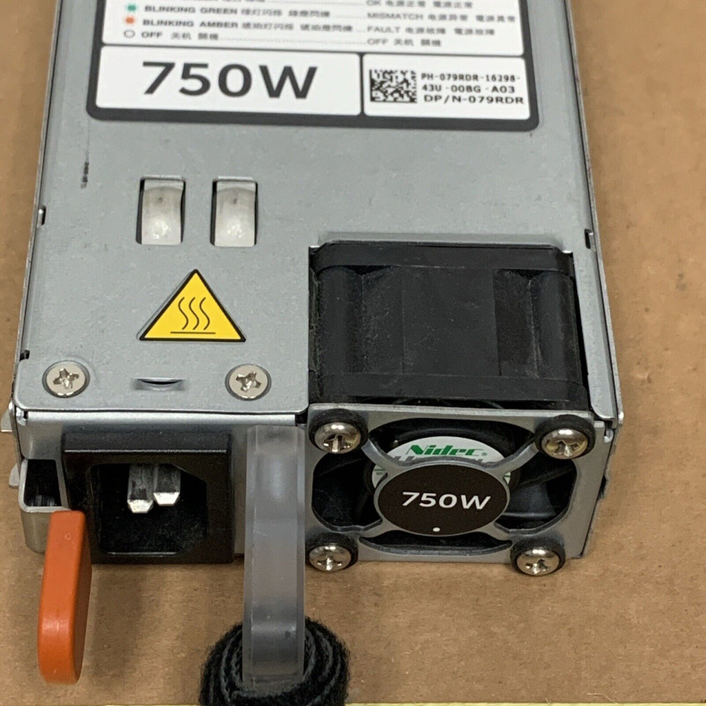 Dell PowerEdge R620 R720 750W Power Supply 79RDR