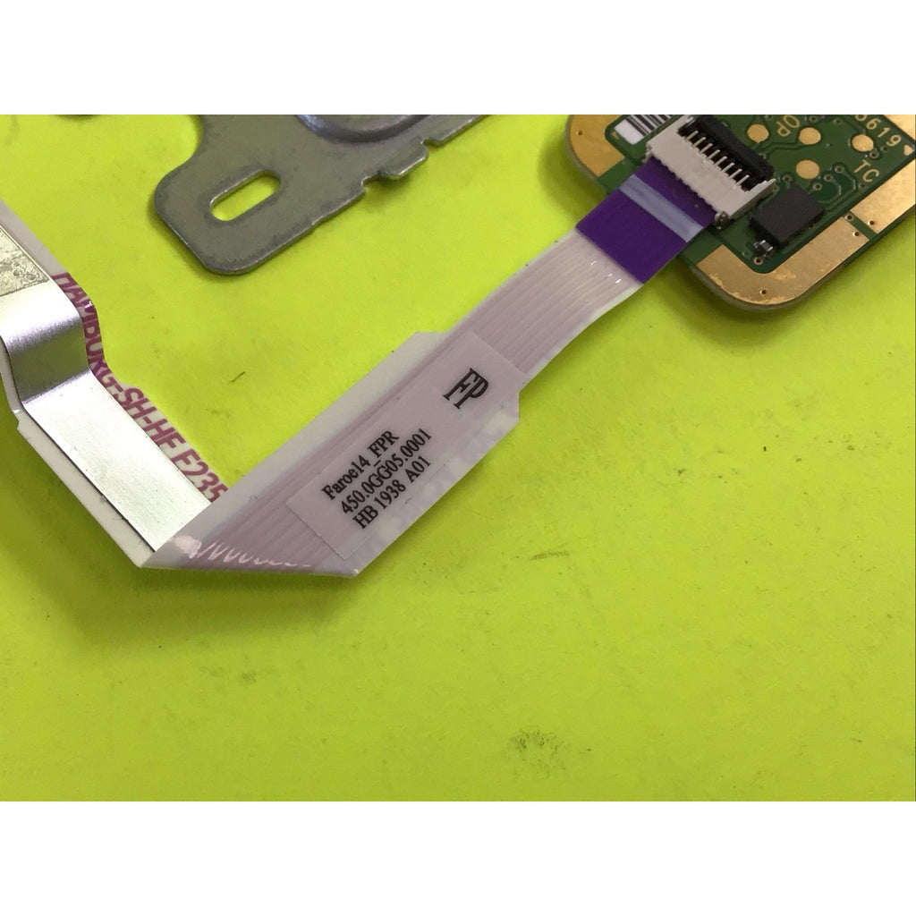 HP Pavilion x360 14m-dh1003dx Finger Print Sensor and Bracket 450.0GG05.0001