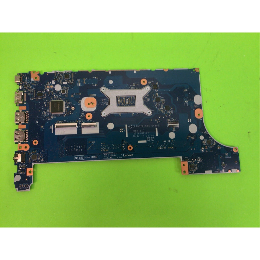 Lenovo ThinkPad Motherboard AMD R3 2200U E485 E585 NM-B531 FOR PARTS or REPAIR