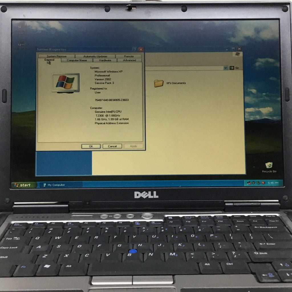 Dell Latitude D620 14" Laptop Intel Core 2 Duo 2GB RAM 1TB Windows XP *READ*
