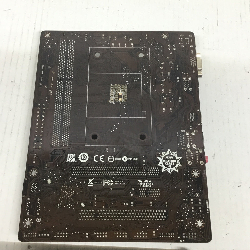 For Parts Only MSI A68HM-E33 V2 Motherboard