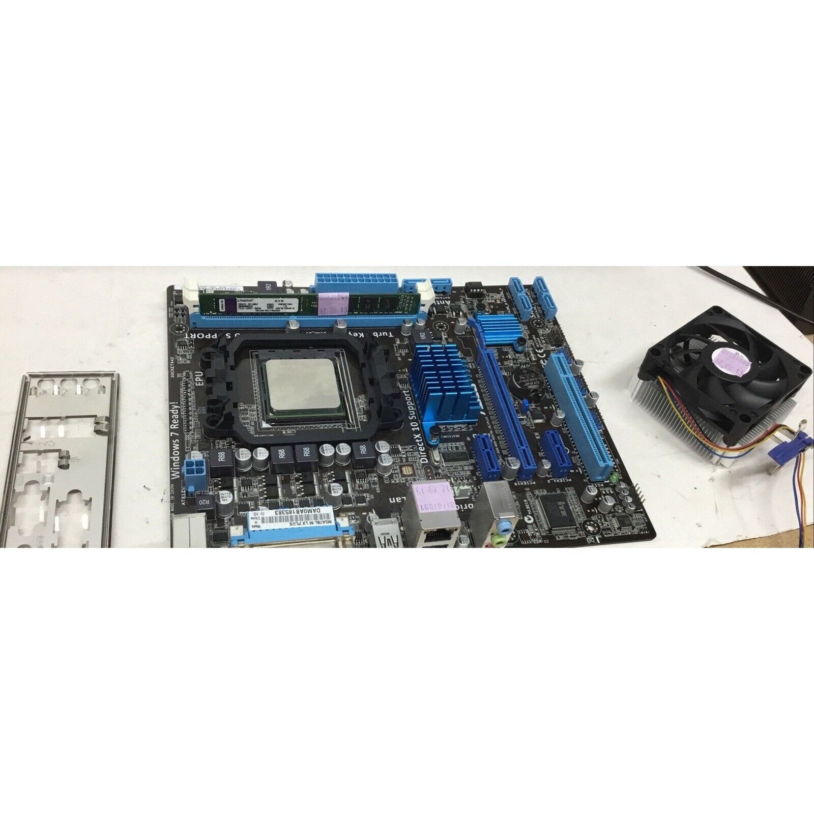 ASUS M5A7BL-MXL Plus Motherboard AMD Athlon 2 X2 270 3.4GHZ 8GB RAM w/Shield