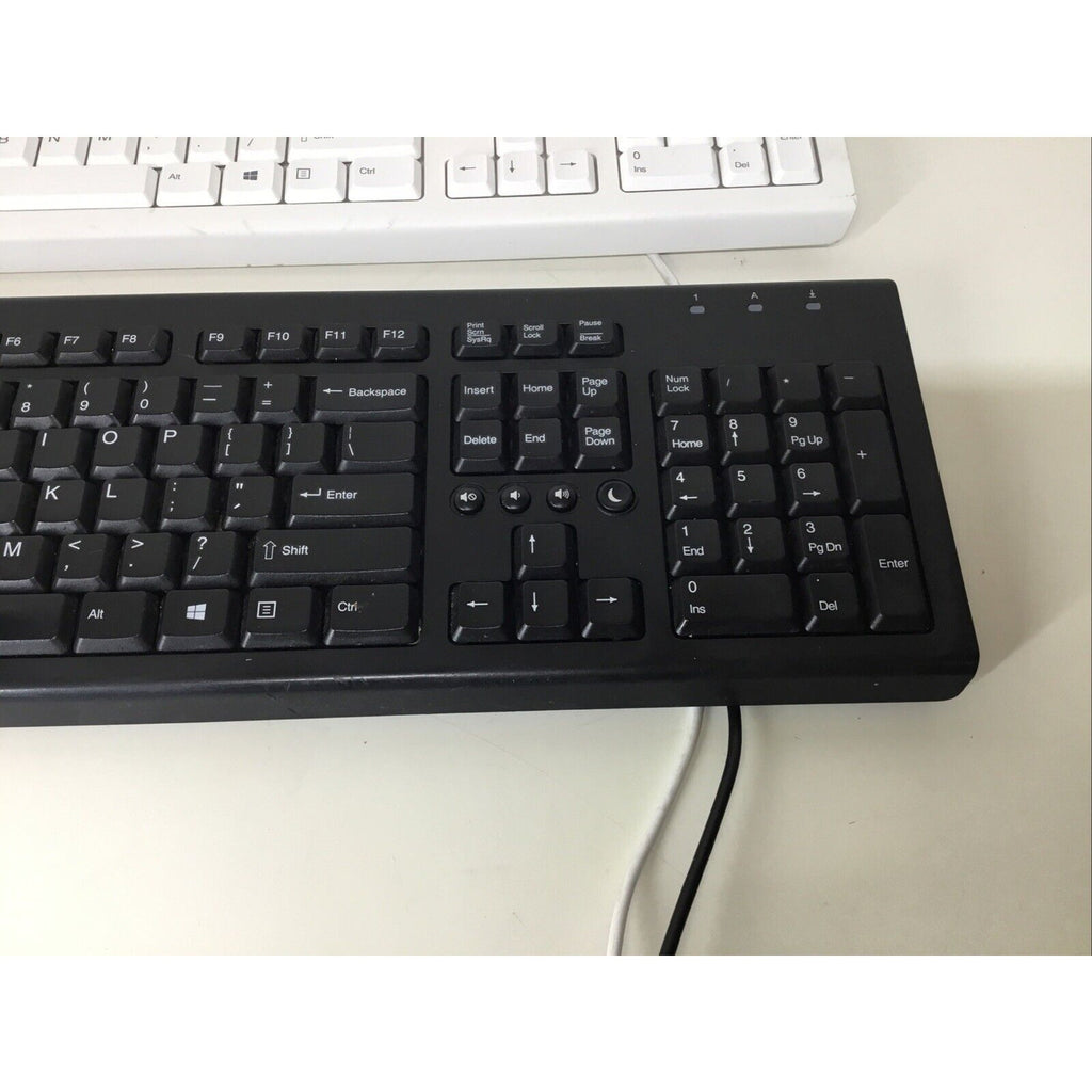 Lot Of 2 - 697737-001 904367-001 HP USB Keyboard PR1101U