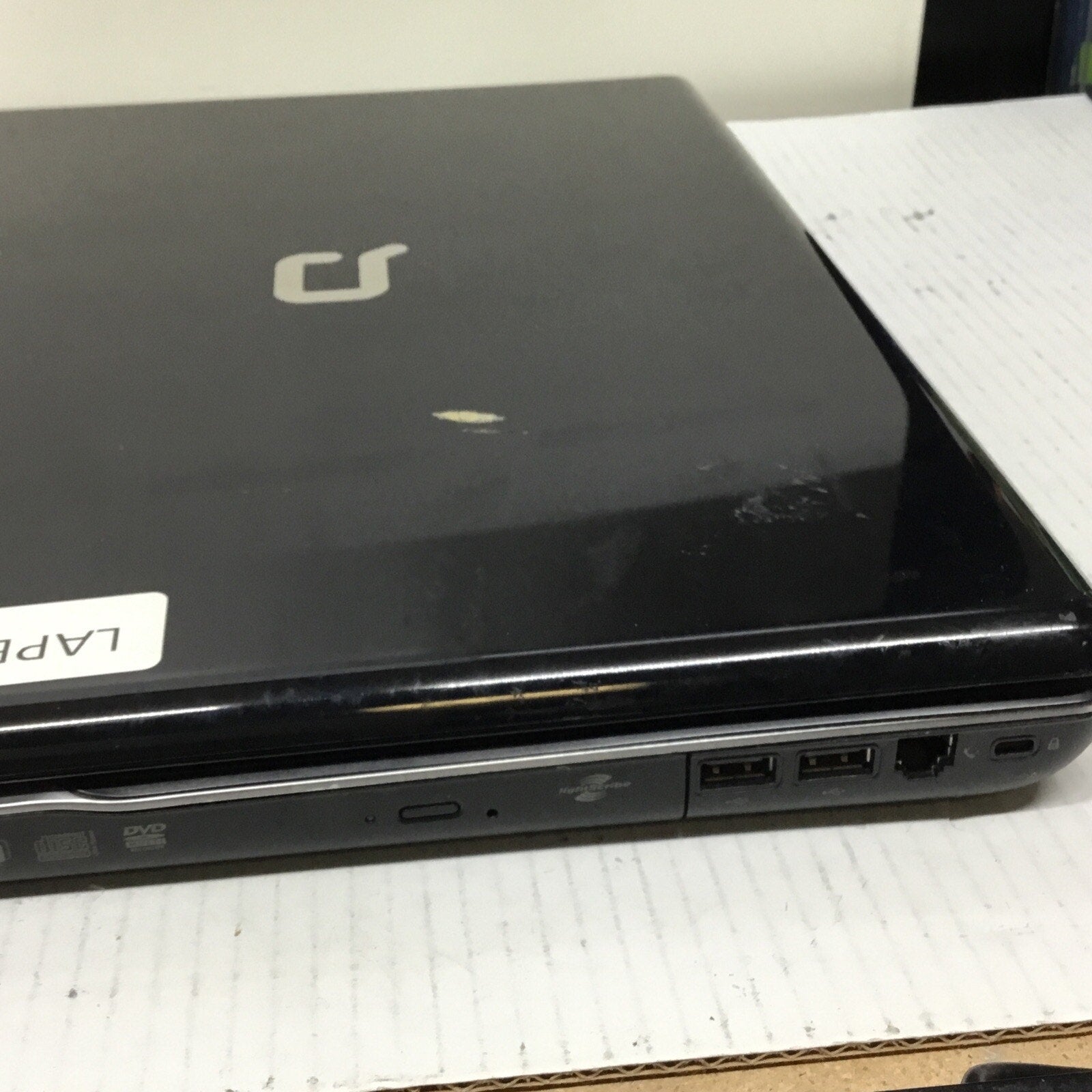 15.6" Laptop Compaq Presario CQ70-120US Notebook PC For Parts READ DESC